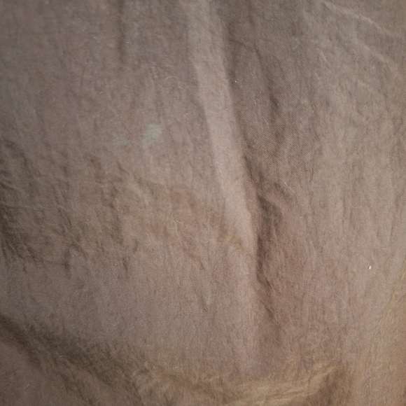 Eddie Bauer Brown Nylon Trekker Trench Pockets Size Large - Picture 9 of 16